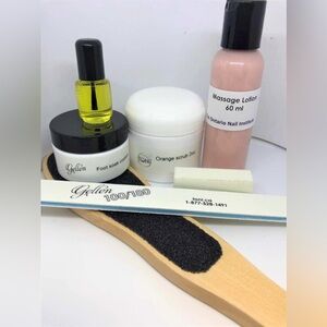 Nail Care Kit with Lotion and Scrub